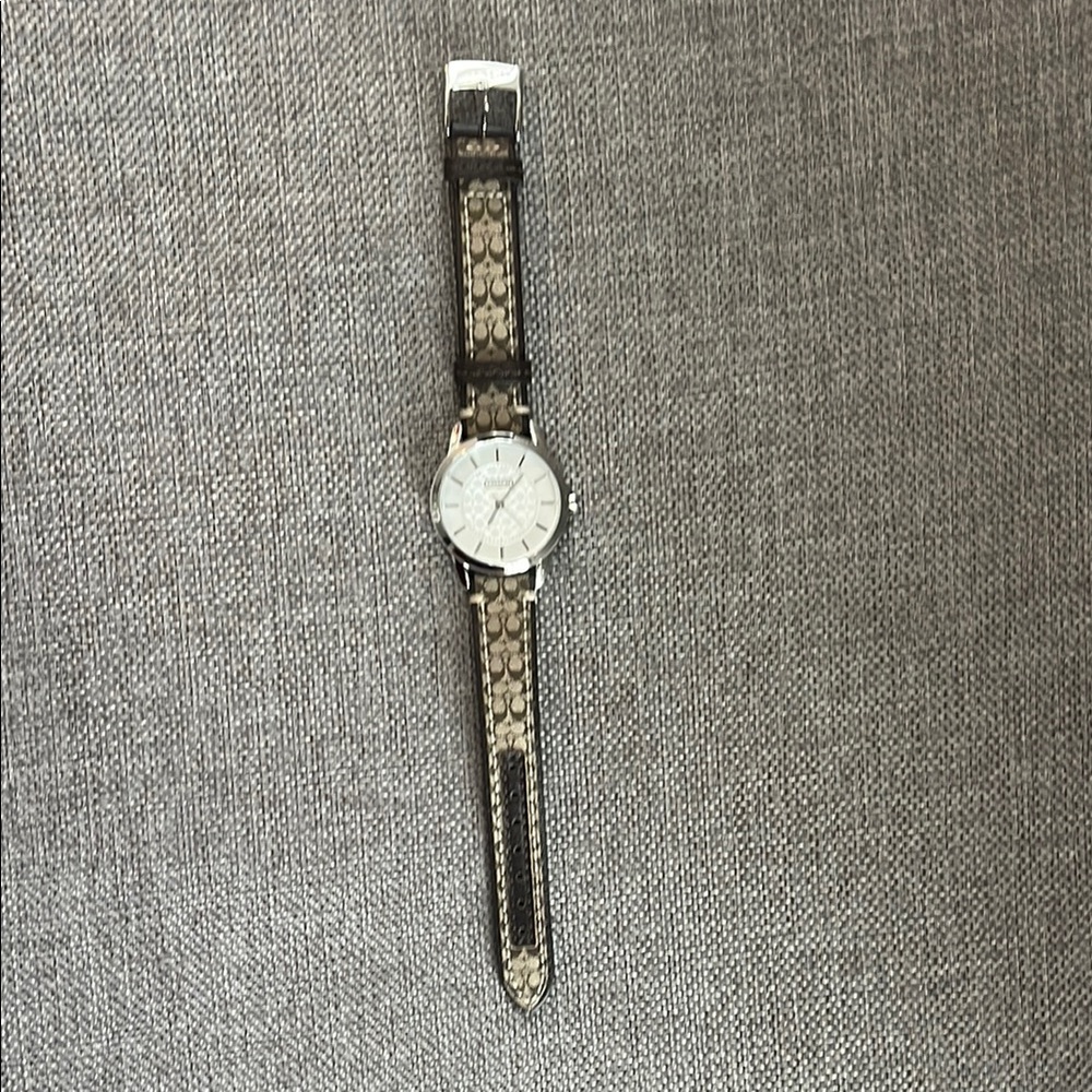 Coach watch with box.
